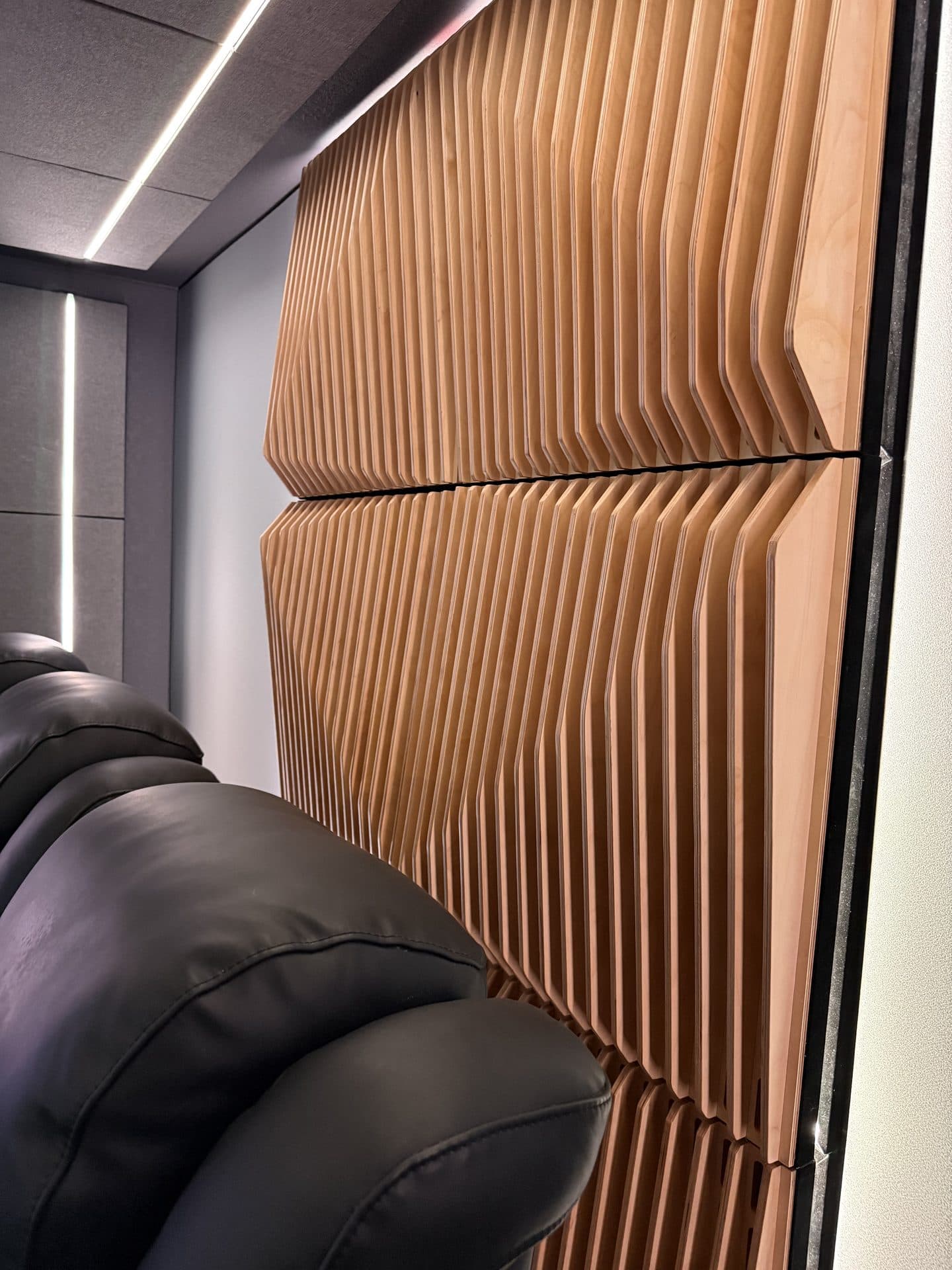 CineLuxe panel mounting